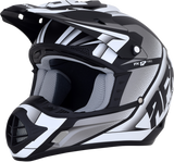 AFX FX-17 Helmet - Force - Matte Black/White - 2XL 0110-5201