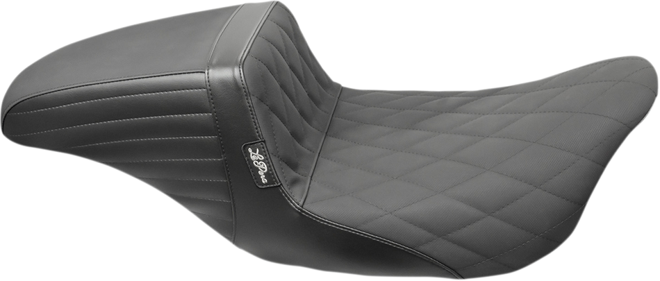 LE PERA Kickflip Seat - Diamond w/ Gripp Tape - Black - FL '08-'22 LK-597DMGP