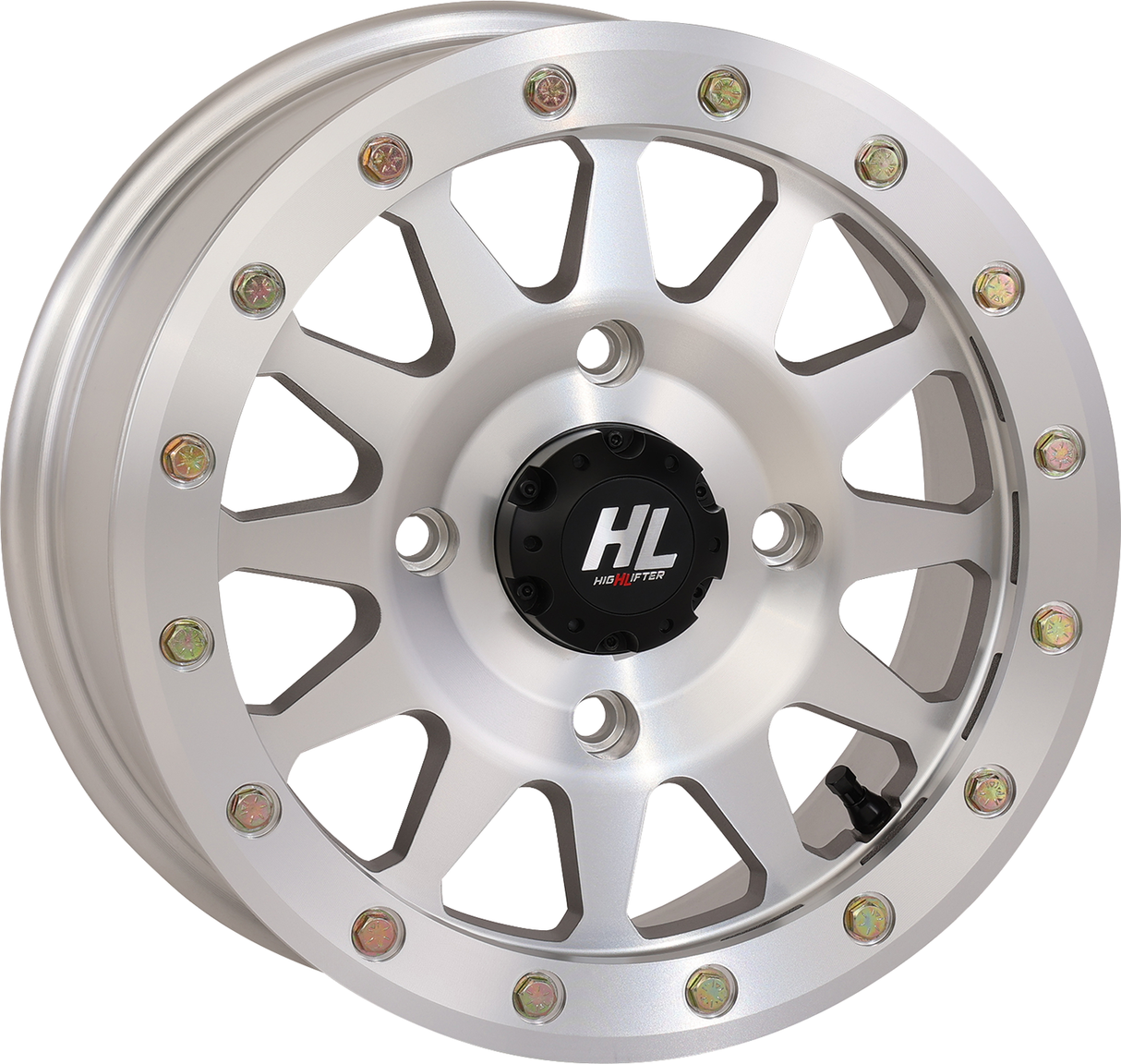 Rueda HIGH LIFTER - HLA1 Beadlock - Delantera/Trasera - Mecanizada - 14x7 - 4/137 - 5+2 (+40 mm) 14HLA1-1737