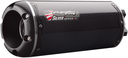 TBR M-2 Silver Series Slip-On Exhaust System (Carbon Fiber) 005-3280405V-S