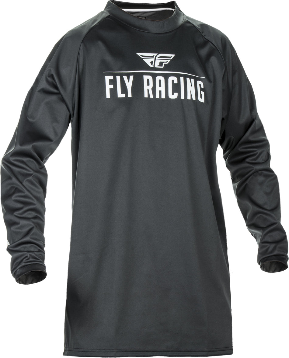 FLY RACING Windproof Jersey Black/Grey Sm 370-800S