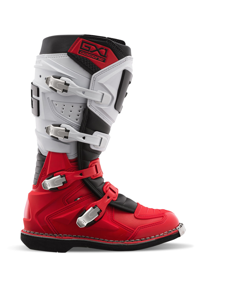 Gaerne GX1 Boot Red/White Size - 10