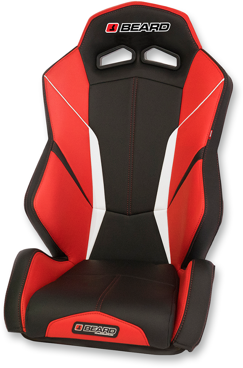 BEARD SEATS Seat - Torque V2 - Front - Black/Red 850-521