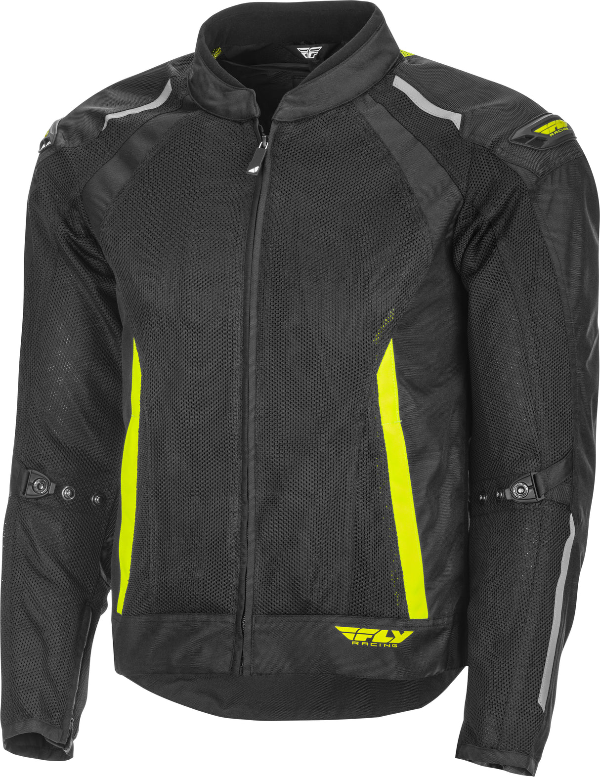 FLY RACING Coolpro Mesh Jacket Black/Hi-Vis 2x 477-40522X