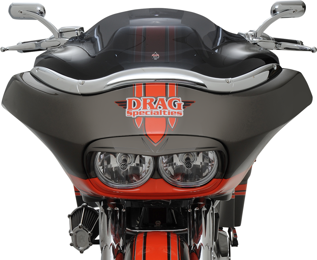 KLOCK WERKS Flare™ Windshield - 8" - Smoke - '98-'13 FLTR KWW-01-0189