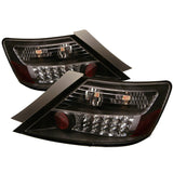 Spyder Honda Civic 06-08 2Dr LED Tail Lights Black ALT-YD-HC06-2D-LED-BK 5004499