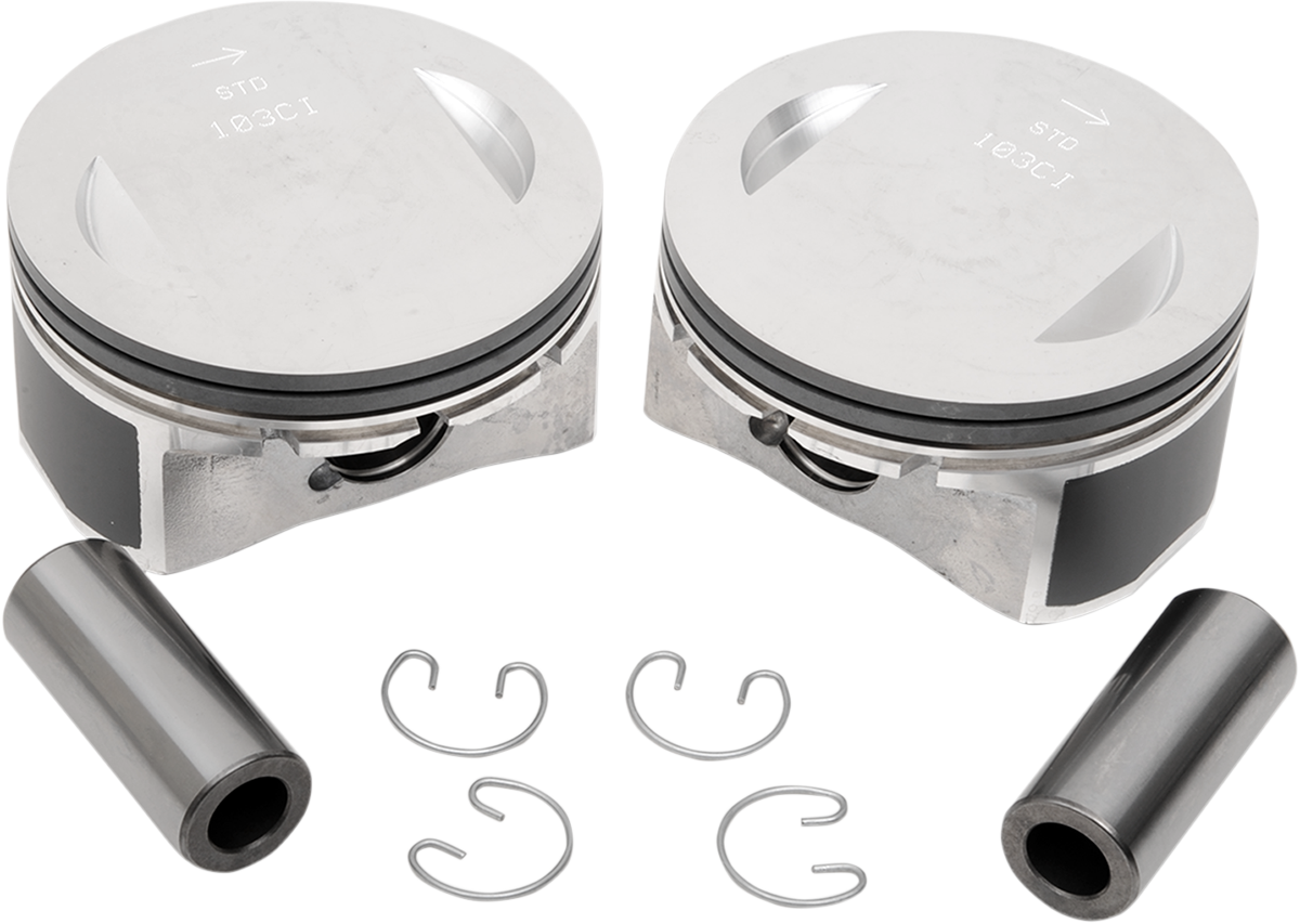 DRAG SPECIALTIES Piston - Twin Cam 21989-07+.010