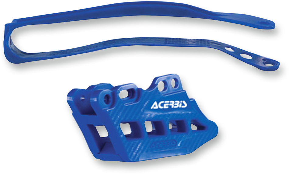 Kit deslizante y guía de cadena ACERBIS 2.0 - Yamaha YZ250F/450F - Azul 2449470003 