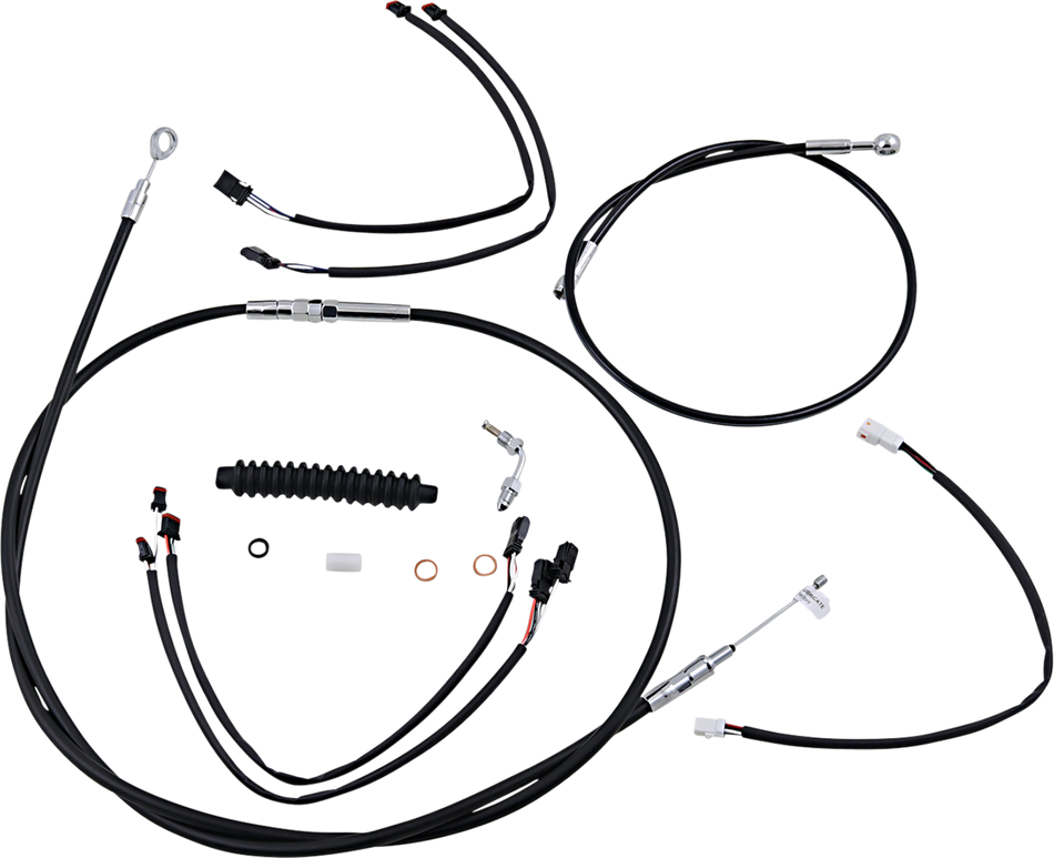 MAGNUM Control Cable Kit - XR - Black/Chrome 489962