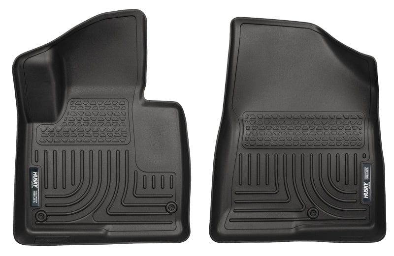 Husky Liners 13-15 Hyundai Sante Fe Sport/Sport 2.0T WeatherBeater Front Row Black Floor Liners 13851