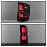 xTune Chevy 1500 14-16 / Silverado 2500HD/3500HD LED Tail Lights - Black Smoked ALT-JH-CS14-LED-BSM 9036552