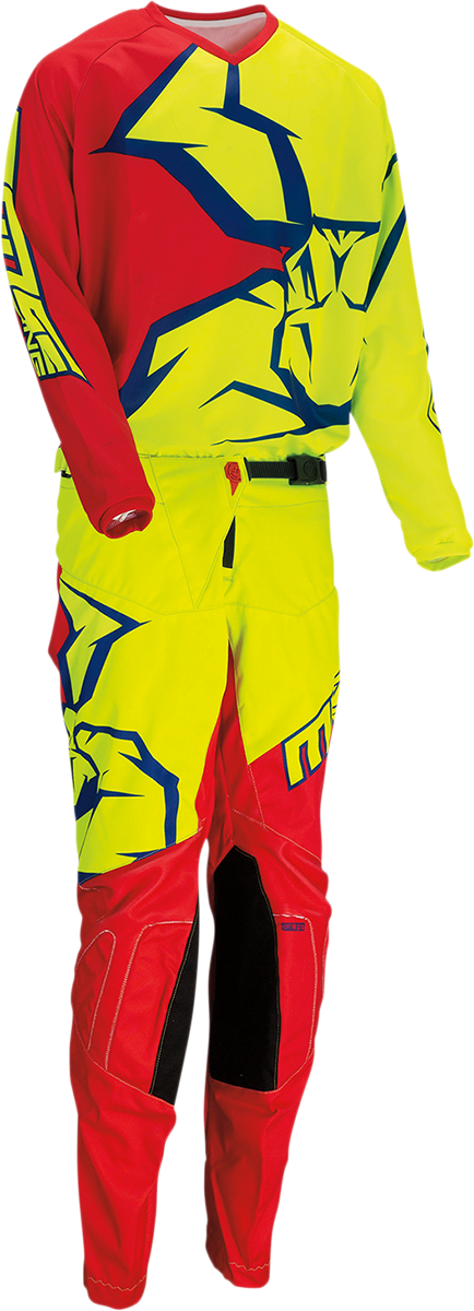 MOOSE RACING Youth Qualifier Pants - Red/Yellow/Blue - 22 2903-1967