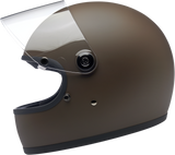 BILTWELL Gringo S Helmet - Flat Chocolate - XS 1003-252-101