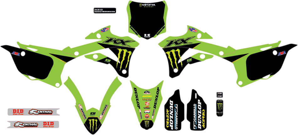 D'COR VISUALS Graphic Kit - Monster Energy 20-20-121