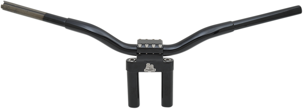 LA CHOPPERS Handlebar - Kage Fighter - 8" - Black LA-7335-04B