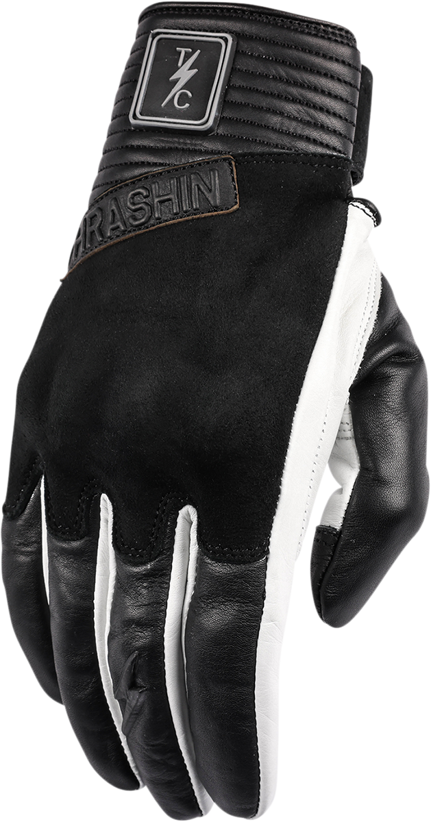 THRASHIN SUPPLY CO. Boxer Gloves - White - Small TBG-00-08