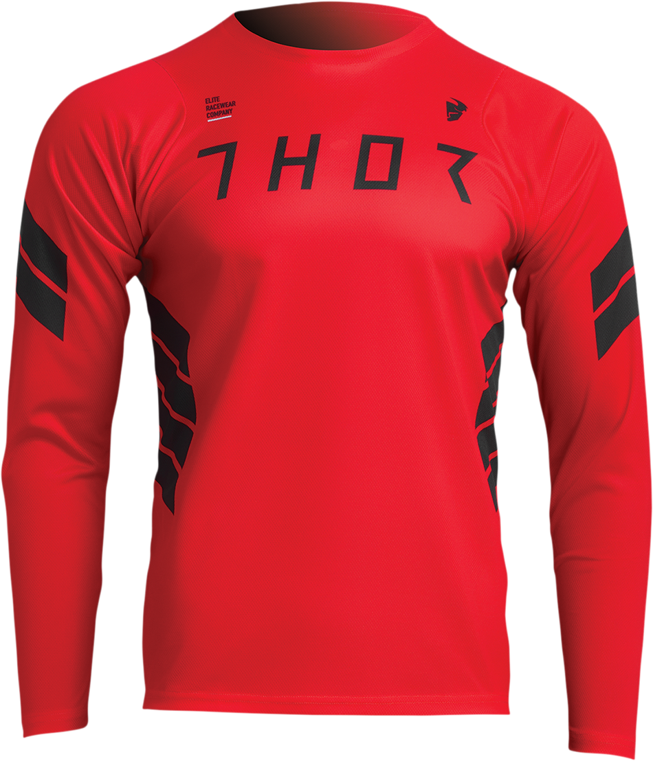 THOR Assist Sting Long-Sleeve Jersey - Red - Large 5020-0034