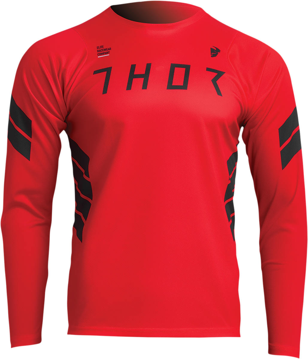 THOR Assist Sting Long-Sleeve Jersey - Red - XS 5020-0031