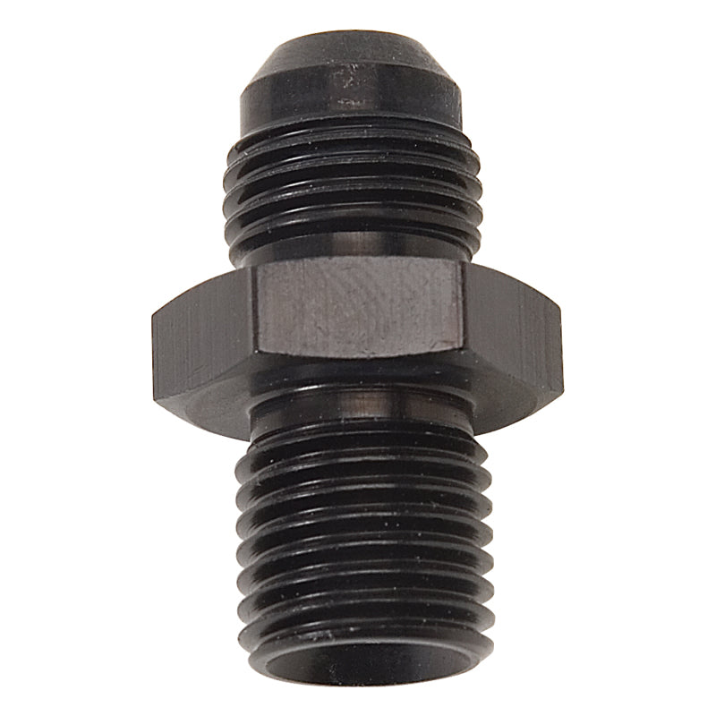 Russell Performance -6 AN Flare to 14mm x 1.5 Metric Thread Adapter (Black ) 670523