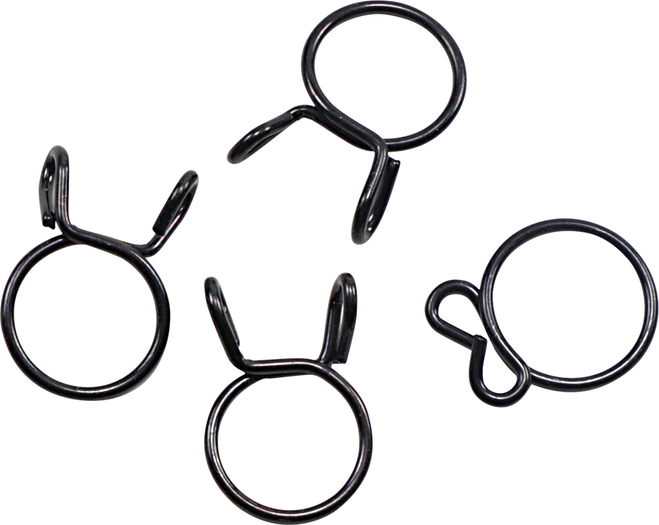 ALL BALLS Refill Kit - Wire Clamp - Black - 4-Pack FS00046