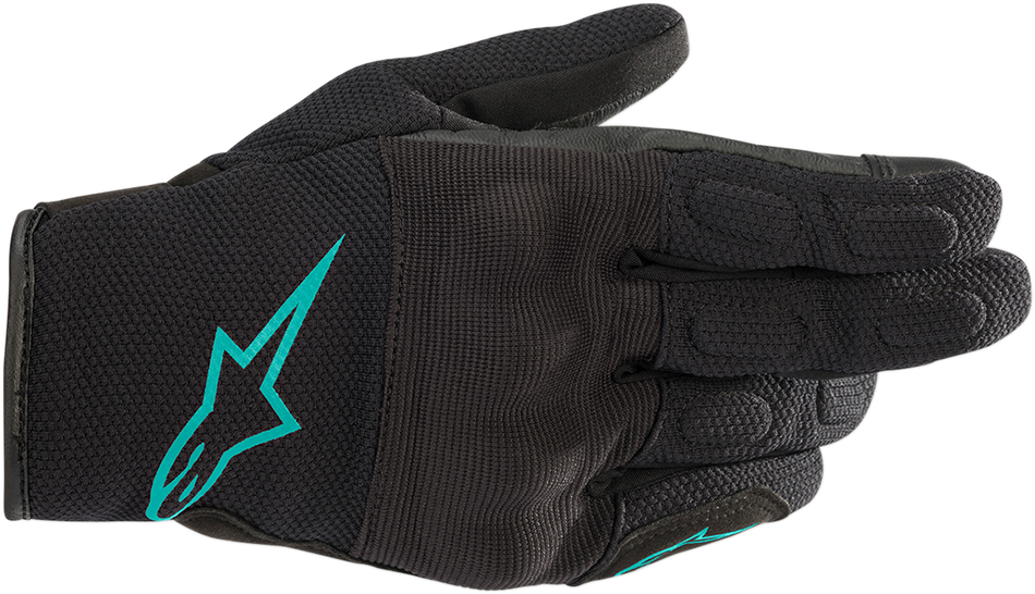 ALPINESTARS Stella S-Max Drystar® Gloves - Black/Teal - XS 3537620-1170-XS