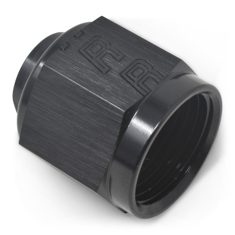 Russell Performance -6 AN Flare Cap (Black) 661963