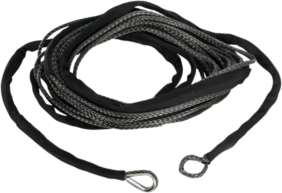 MOOSE UTILITY Winch Rope - Black - 1/4" x 50' 700-5150