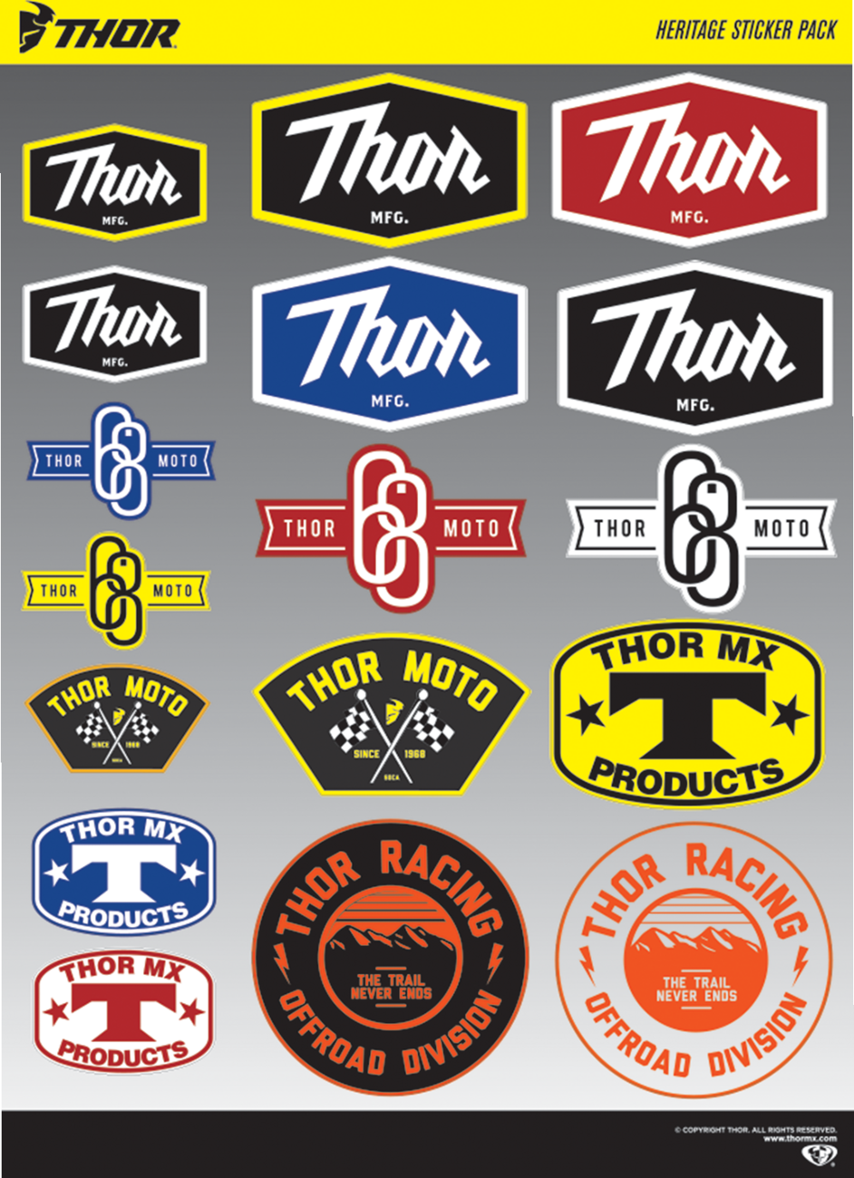 THOR Decal Sheet - Heritage 4320-1572