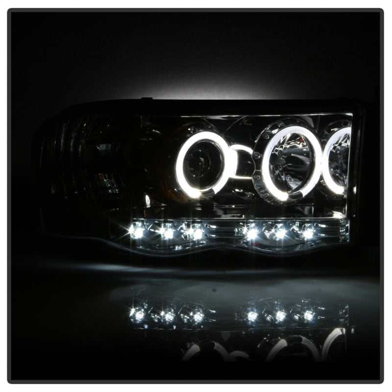 Spyder Dodge Ram 1500 02-05/Ram 2500 03-05 Projector Headlights LED Halo LED Chrm PRO-YD-DR02-HL-C 5009982