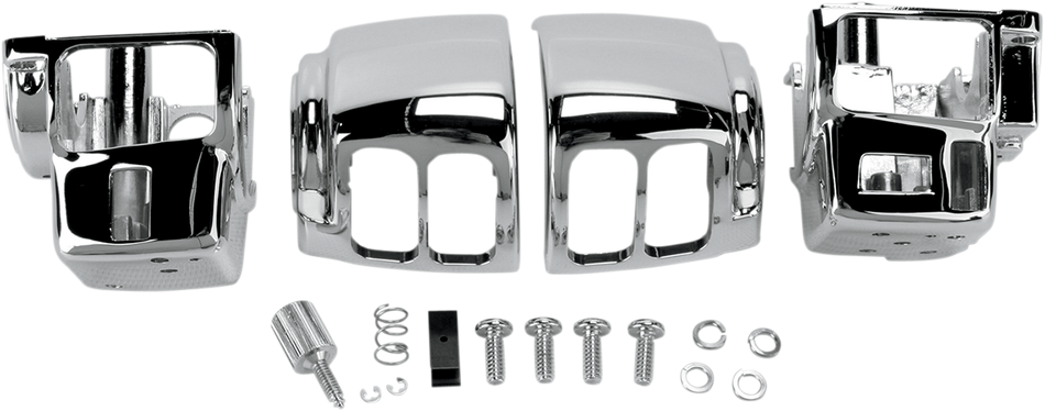 DRAG SPECIALTIES Switch Housing - Chrome H07-0785