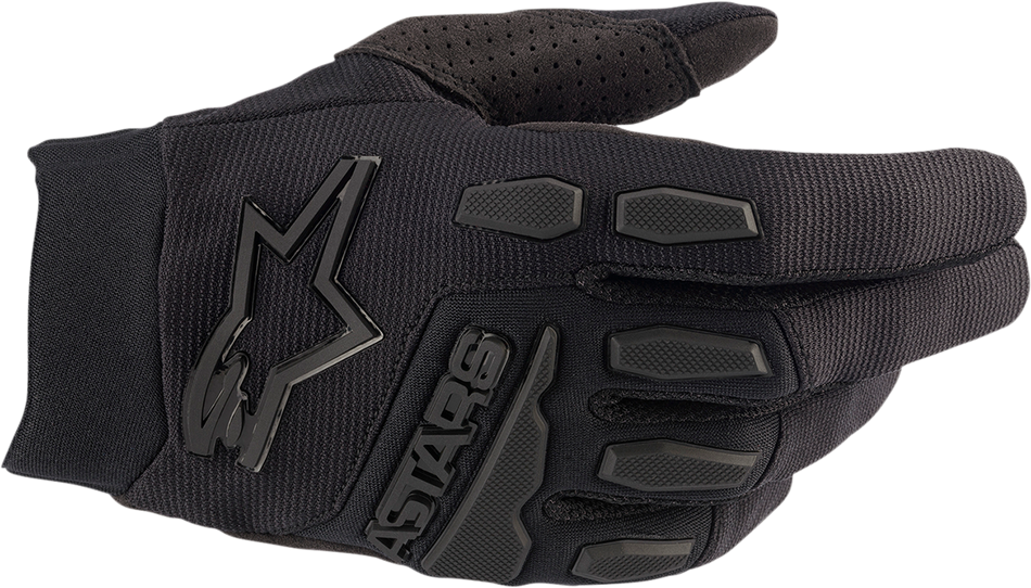 ALPINESTARS Full Bore Gloves - Black/Black - Large 3563622-1100-L