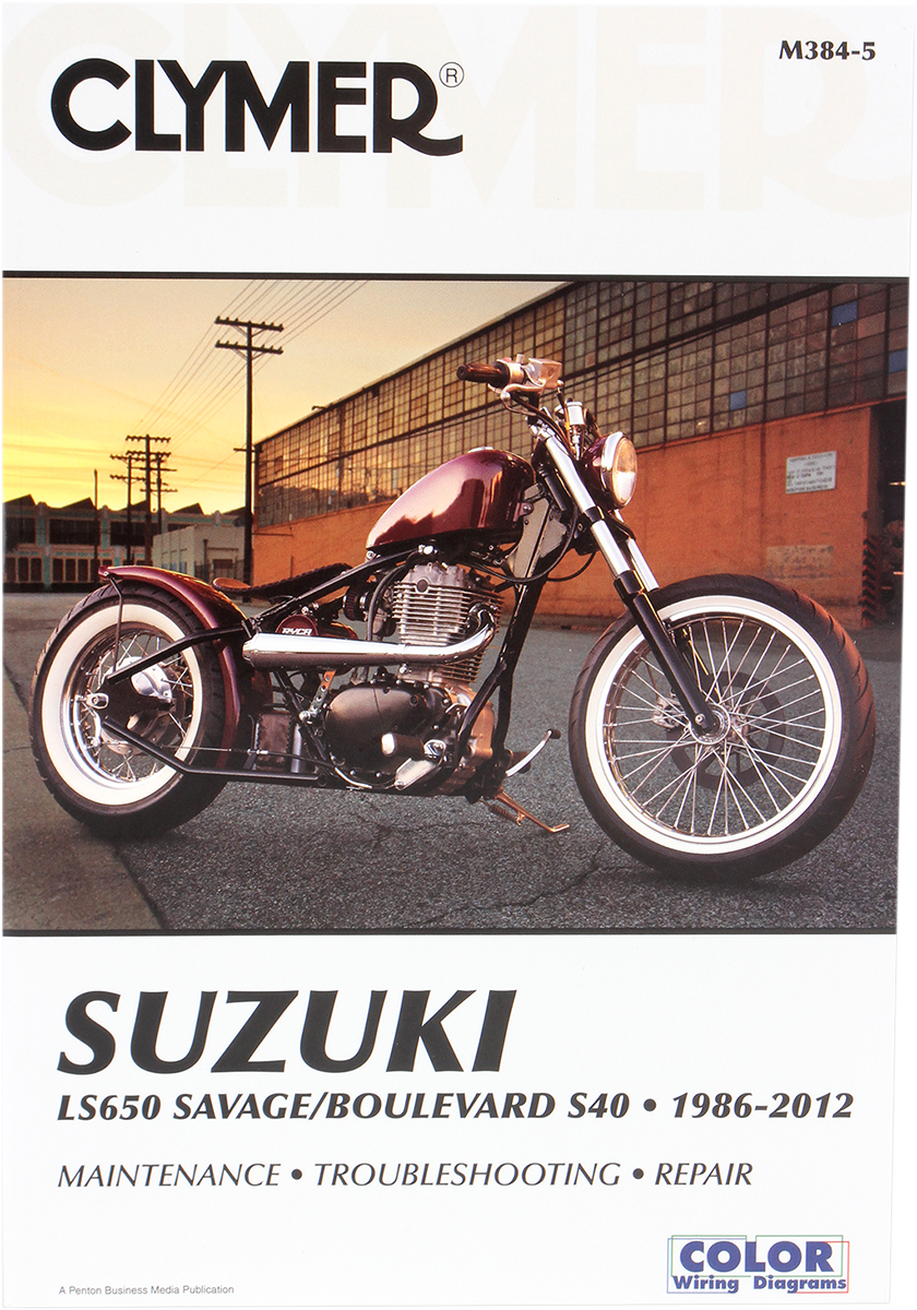CLYMER Manual - Suzuki LS650 '86-'12 CM3845