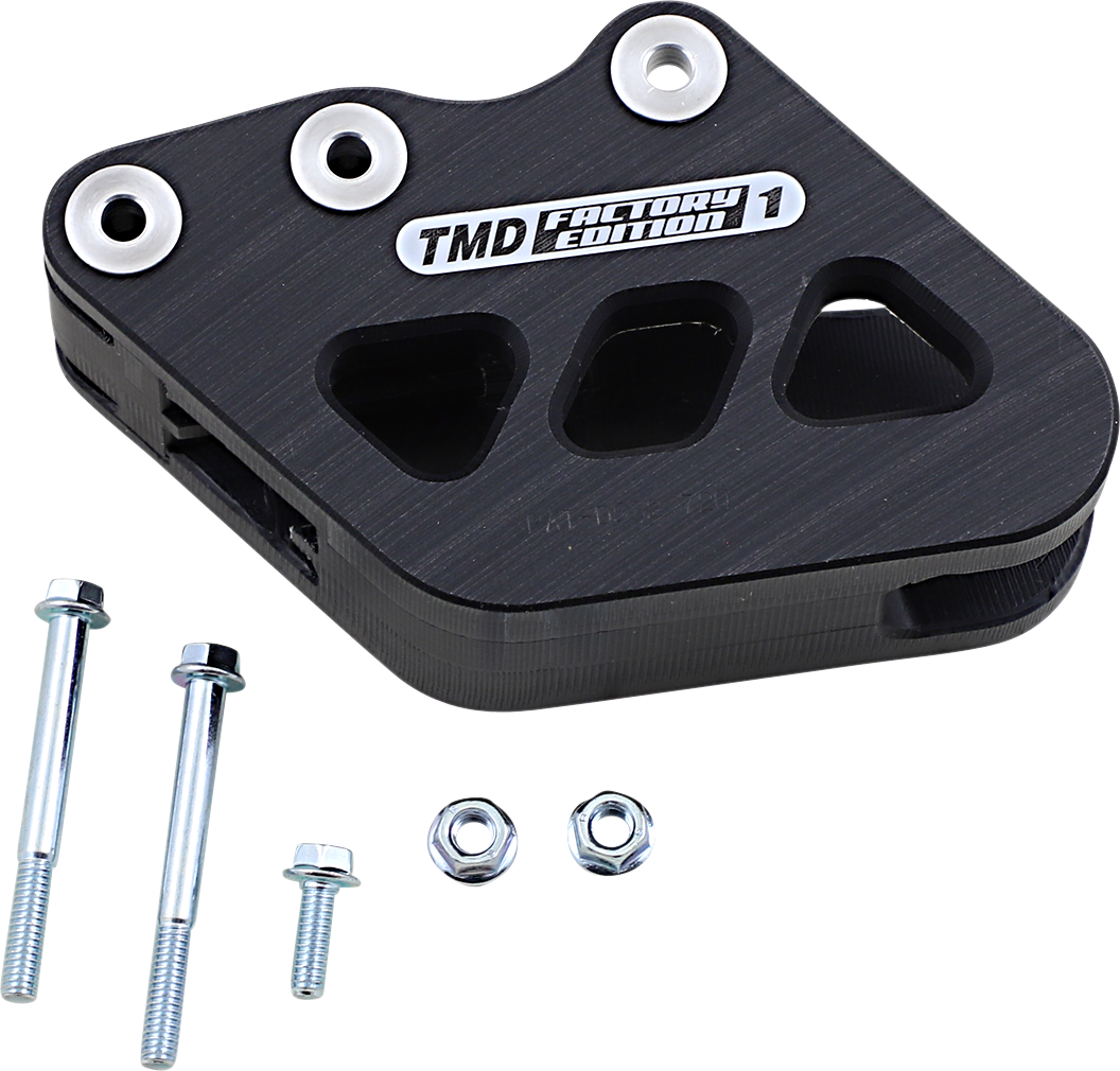 T.M. DESIGNWORKS Chain Guide - Honda - Black RCG-CRM-BK