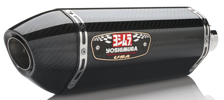 YOSHIMURA Signature R-77 Slip-On Exhaust Ss-Cf-Cf 1.67E+224