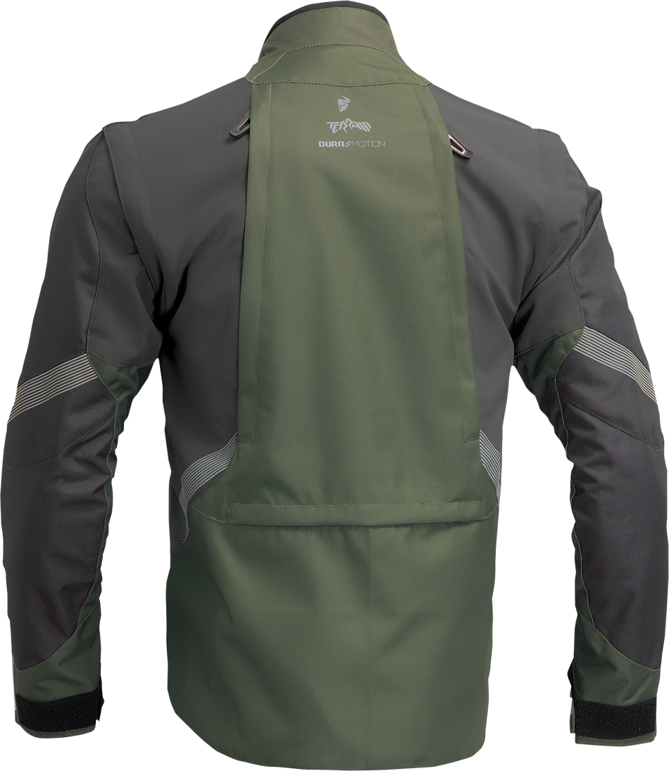 THOR Terrain Jacket - Army Green/Charcoal - Medium 2920-0703