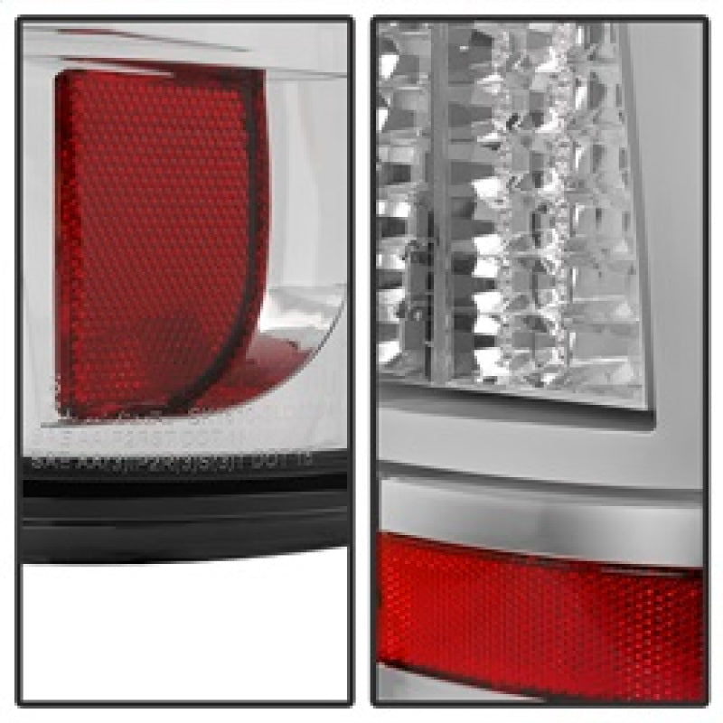 Spyder Chevy Silverado 1500/2500 03-06 Version 2 LED Tail Lights - Chrome ALT-YD-CS03V2-LED-C 5081902