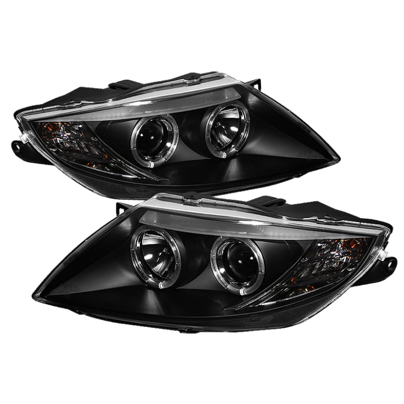 Spyder BMW Z4 03-08 Projector Headlights Xenon/HID Model Only - LED Halo Black PRO-YD-BMWZ403-HID-BK 5029676