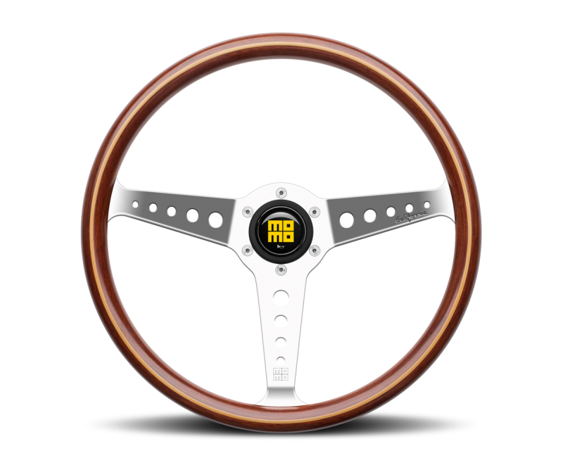 Momo California Wood Steering Wheel 360 mm - Mahogany Wood/Pol Spokes CAL36WD0P