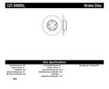 StopTech 00-05 Lexus IS300 / 02-09 Lexus SC430 / 98-05 GS300/GS350/GS400/GS430/GS450H SportStop Slo 127.44090L