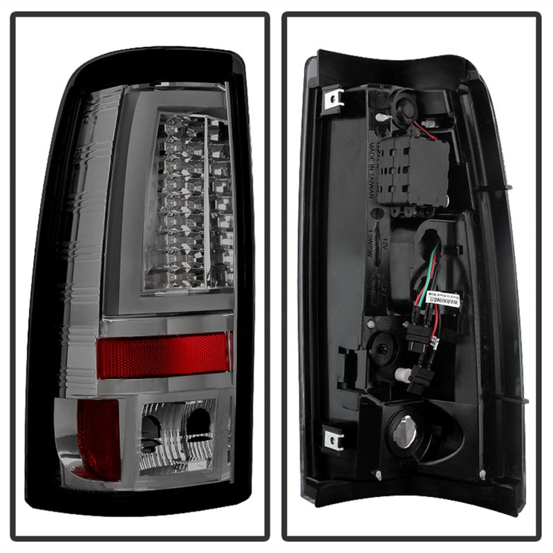 Spyder Chevy Silverado 1500/2500 99-02 Version 2 LED Tail Lights - Smoke ALT-YD-CS99V2-LED-SM 5081896