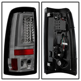 Spyder Chevy Silverado 1500/2500 99-02 Version 2 LED Tail Lights - Smoke ALT-YD-CS99V2-LED-SM 5081896