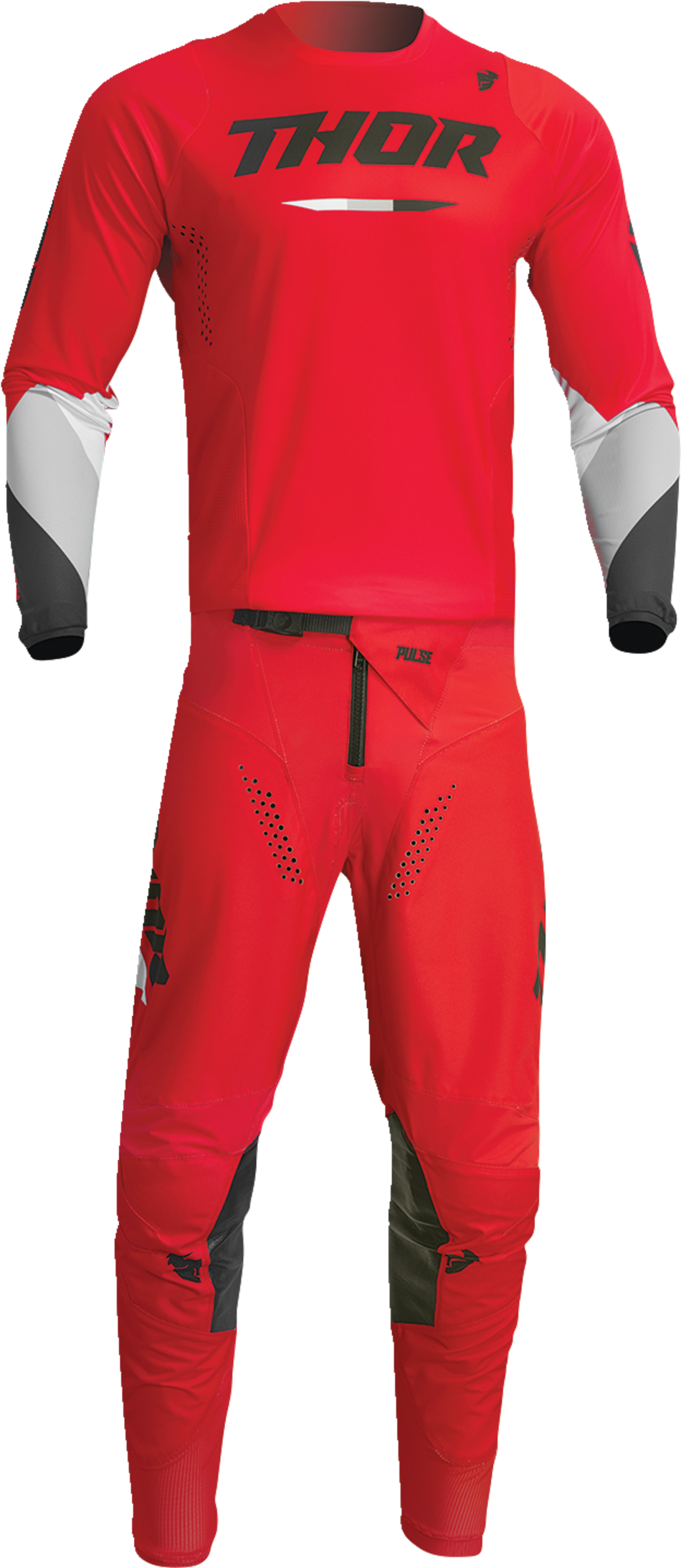 THOR Pulse Tactic Jersey - Red - Large 2910-7081