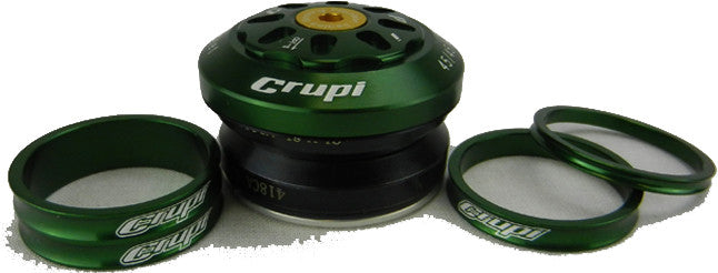 CRUPI Integrated Headset Green 1-1/8" 45207