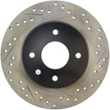 StopTech Slotted & Drilled Sport Brake Rotor 127.42021L