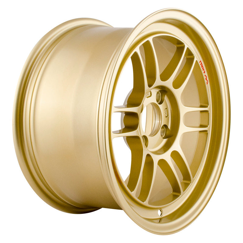 Enkei RPF1 15x8 4x100 28mm Offset 75mm Bore Gold Wheel 3795804928GG