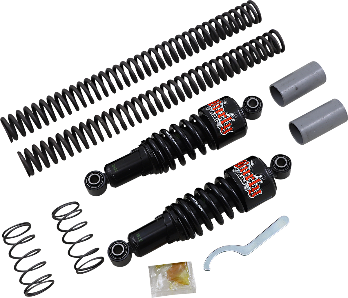 BURLY BRAND Suspension Kit - Slammer - Black - FXD B28-1003B