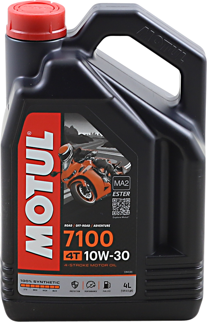MOTUL 7100 4T Synthetic Oil - 10W-30 - 4L 104090