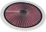 K&N X-Stream Top Filter X-Stream 14 inch OD Chrome 66-1401XP