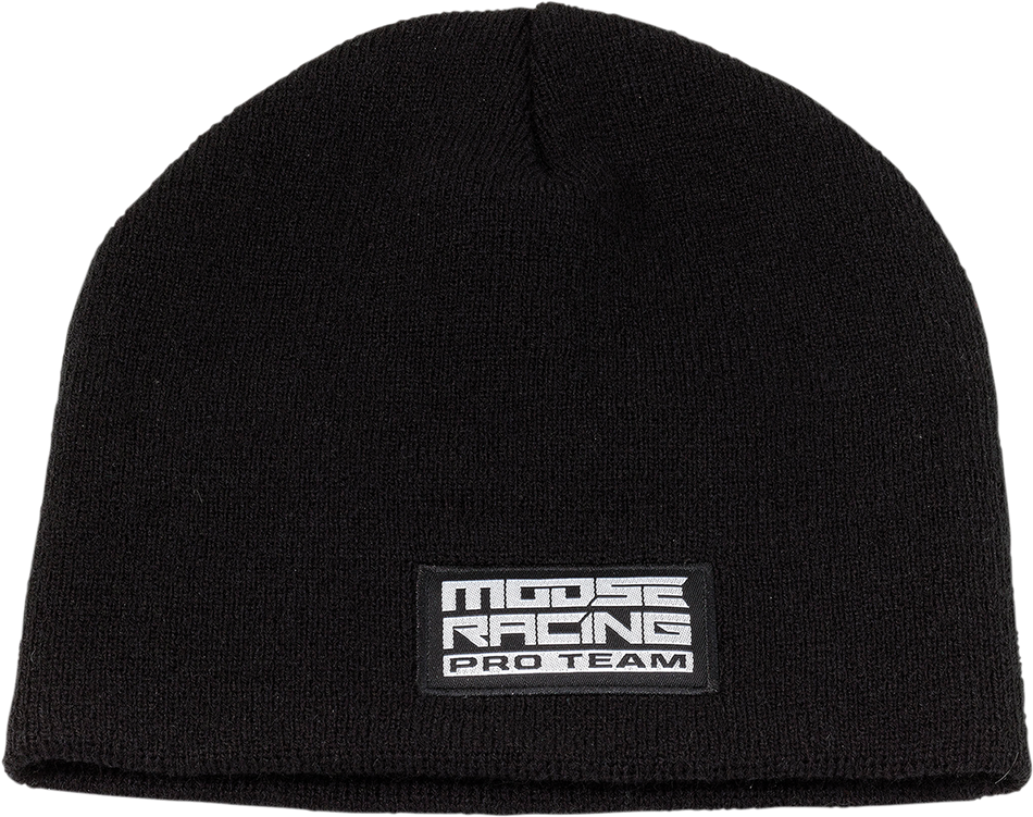 MOOSE RACING Pro Team Beanie - Black - One Size 2501-3534