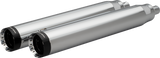 KHROME WERKS 4-1/2" War Hammer Mufflers - Chrome 202230